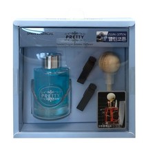 센텍 프리티 송풍구 디퓨져 방향제 자동차 차량용 차량용방향제, 클린코튼, 1개