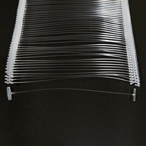 페토닷컴 옷 의류 라벨 택총 심 핀 알 택끈, G. 투명 택핀 75mm 1박스