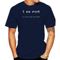 엔진분석기 엔진분석기 Kaus Saya Root untuk Pria Katun Baru 우분투 명령 라인 리눅스 유닉스 해킹 Lengan Pendek Pakaian Grafis, 03 Men blue, 05 XXL