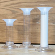 플라워미츄 투명 버블 풍선 PVC 데코 클리어 파티 8인치~36인치, 꽃풍선손잡이(소)