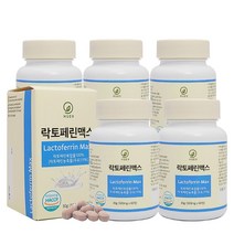 휴나인 100% 뉴질랜드산 락토페린 초유 단백질 60정, 5개