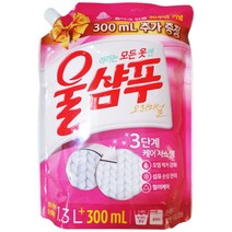 울샴푸 이지워시 중성세제 리필, 1개, 1.53L