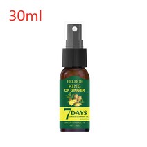 모발 성장 오일 생강 추출물 세럼 탈모 방지 케어 두피 마사지 롤러 농축기 에센스, [02] 30ml