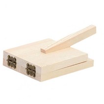 제방 머랭기DIY 만두 메이커 반죽 프레스 도구 스킨 인공물 기계 주방 수동 목재 금형 액세서리, 한개옵션1, 02 White Square