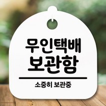표지판 안내판S5_DSL_702_222_무인택배 보관함, 블랙