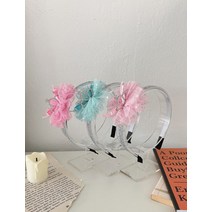 공주 트윙클 머리띠 예쁜머리띠 / 왕관 크라운 3color 레이스