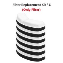 고양이 정수기 급수기 강아지 음수대 식수대 USB 전기 자동 무소음 반려동물 스마트 순환, 5.6 Filter Elements