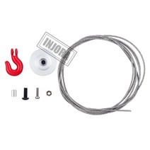 SERVO INJORA-25T 스티어링 기어 서보 윈치 휠 드럼 1/10 RC 크롤러 자동차 TRX4 Axial SCX10 90046 MST, 01 Winch Wheel