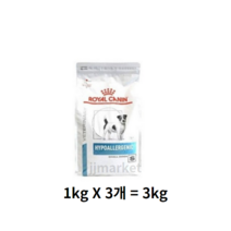 로얄캐닌 [정품] 하이포알러제닉 스몰독 1kg [최근제조상품], 곡물, 30개