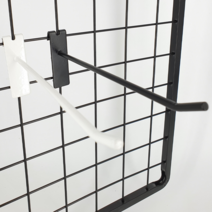 철망후크 철망걸이 200mm, 1개, 블랙