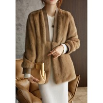 유숀 레핏밍크자켓