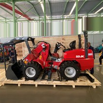 제조업체 CE EPA EURO5 소형 스키드 스티어 로더 형 판매 가능 800kg 1 톤 미니 휠 로더 가격, 1.JKZ-180 - 1 T