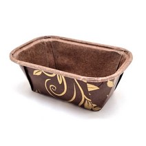 플럼피 제과제빵 종이몰드 브라운인 사각(미니) 50매