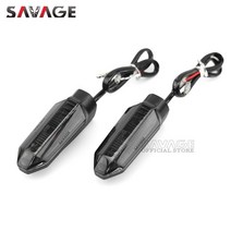 LED 턴 신호 표시기 혼다 CBR650R CB650R CBR500R CB500X CB500F CB125R CB250R CB300R 바이크 오토바이 깜박이, [01] 다크 그레이