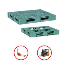 YJJKMALL_경량용 내수용 플라스틱 파렛트 빠렛트 편면 깔판+DHKRWKWLrJF, 이상품은★경량용파렛트-녹색