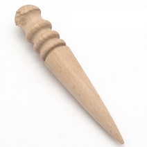 multi-size wood slicker leathercraft tool 단단한 나무 광택 가장자리를 위한 버니싱 가장자리 전문 가죽 공예 작업 도구, 너도밤나무 원형 바