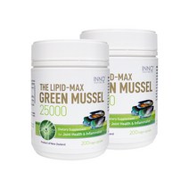 뉴질랜드 이노헬스앤케어 리피드맥스 초록입홍합 25000/ 200베지캡슐 x2, 2box, 200캡슐