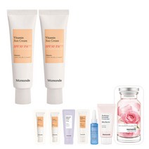 마몽드 비타민 선크림 SPF50+PA++++ 50ml 2개, 단품