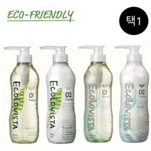 에코 논 실리콘 샴푸 린스 트리트먼트 촉촉한 머릿결, 모이스트 스파 트리트먼트 500ml, 500ml