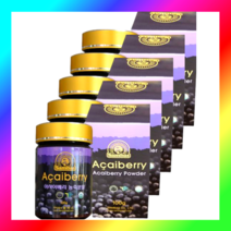 아사이베리 농축 분말 100g X 5개 브라질 파우더
