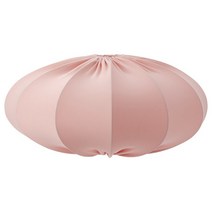이케아 렝스쿠르 펜던트전등갓 타원형 핑크 지름52x25cm 폴리에스테르97% 엘라스타인3%