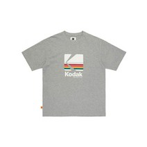 [국내 매장판] KODAK Apparel 레인보우 반팔티셔츠 M.GREY 284608