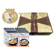 [본가집] 몸보신 선물세트(설렁탕 갈비탕 도가니탕 꼬리곰탕), 1set