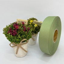 포장 리본 끈 제이제이리본 무광양면25mm 40mm 41컬러 (길이 45M ) 공단리본, NO16
