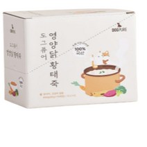 도그퓨어 강아지 고양이 영양닭 황태죽 85g x 10p, 닭고기, 6개, 850g