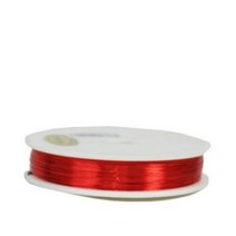 와이어 카파와이어 - 빨강색(굵기 약 0.32mm/길이 약 220m) 공예용품 디자인 작품 기타원예 조화장식 포장용품 DIY 재료 만들기