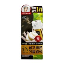 미쟝센 쉽고빠른 거품염색 4N 짙은갈색 /염색약, 짙은갈색/1