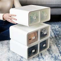 더준 큐브 속옷 정리함 2칸, 1개