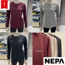 네파 22FW 깔끔함의끝! 여성용 가을 액티브 베이직 긴팔 티셔츠 7I65321