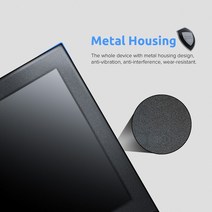 보조모니터 12 14 17 22 인치 Eyoyo EM08G 8 인치 모니터 소형 Hdmi 휴대용 vga CCTV 화면 LCD 1280x720 1, 01 Black