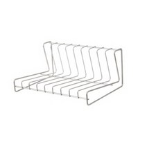 304 올스텐 슬림한 L형 9구 접시정리대 접시꽂이