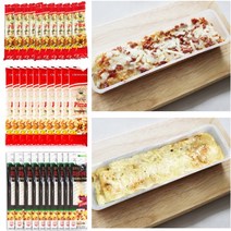 [10개입 세트] 간편 야식 피자빵 편의점피자빵 매점피자빵 냉동피자 조각피자 사각피자 치즈피자 PC방음식 맛있는간식 미니피자 홈파티 사무실과자 등산간식 소세지빵 핫도그빵 아이간식, 110g, 50개