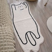 발매트 단모 먼지안나는 안방 동물 아기방 이케아 강아지모양 러그 짧은모 귀여운 러그 침실