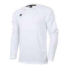 [데상트 베이스볼] SM321ZTL81 WTBK 베이스볼 긴팔 티셔츠