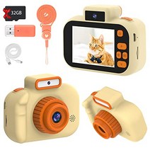 어린 이용 디지털 카메라 20mp fhd 1080p 비디오 32gb sd 카드가있는 어린 이용 카메라 8x 디지털 줌 컴팩트 포인트 및 촬영 카메라 선물 어린이 장난감 소년 소녀