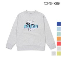 탑텐키즈 탑텐키즈 남아 그래픽 맨투맨 티셔츠_MKA1TR1102