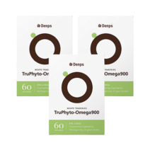 덴프스 트루식물성 오메가900 901mg 60정 x 3개 sj