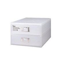 (시스맥스) 대형 아이박스 2단, 화이트