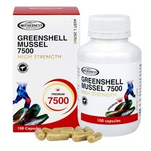 Mother Nest 마더네스트 호주 초록홍합 Greenshell Mussel 7500 100캡슐, 1개, 1세트