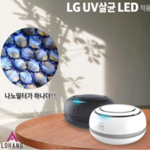로한스 LG UV살균 LED적용 소형 공기청정기 사무실 집 원룸 차량용 USB 공기청정기, 마미봇공기청정기 화이트