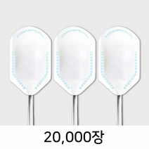 _숟가락포장지 SP-M20_ 위생식품지 일회용수저커버 종이위생숟가락집 스푼커버 SPOON COVER, 20000개, 1개입