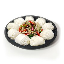 [오케이포장]중화접시 285파이 검정 원형 볶음밥 탕수육 쟁반짜장