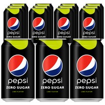 펩시 콜라 제로 슈거 라임향, 48개, 355ml