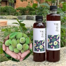 액기스 개복숭아효소 500ml 원액 무농약 농부프린스 개복숭아청 진액 SPA 건강 도우미