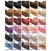 레미모 기본 특수컬러 인모 100% 전문가용 스킬땋기 16인치 18인치 20인치, 레미모 특수_DC-33#