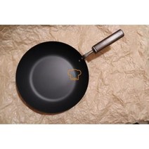 중국집 무쇠웍 경질 업소용 프라이 공업 일본 왕자 나무 UShop 냄비 프라이팬 자루를 전골 FD yle 2000160844, 02 26cm